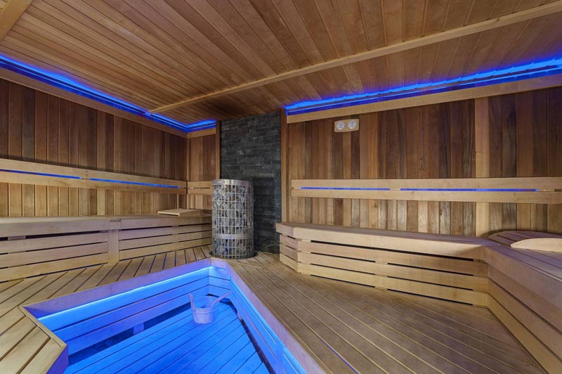 sauna hotel president